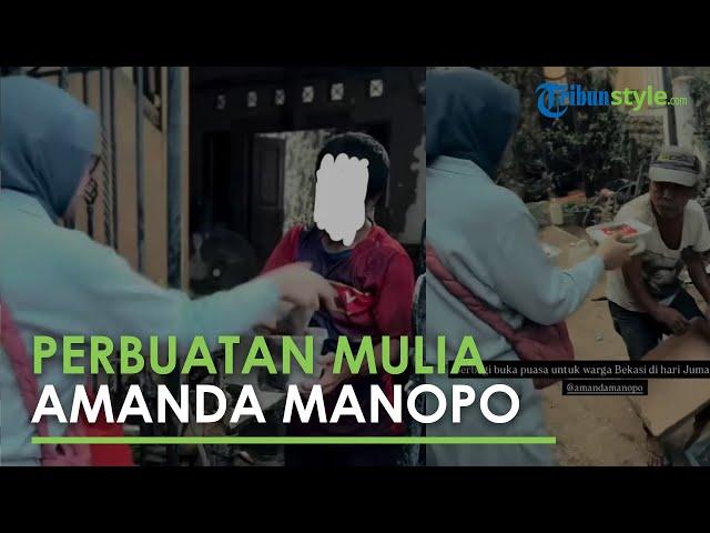 Terekam Perbuatan Mulia Amanda Manopo di Tengah Isu Soal Keretakan Arya Saloka dan Putri Anne