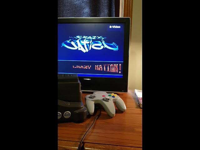 Mr. Backup (Z64) for the N64 in action