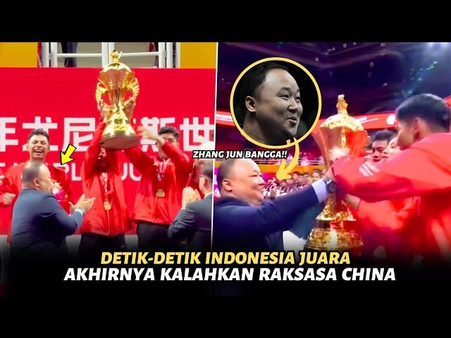  BINTANG BARU BULUTANGKIS! Detik-Detik Indonesia Tumbangkan China Rebut Piala Suhandinata 2024