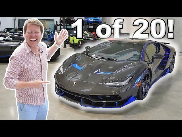 UNLEASHING My Friend's LAMBORGHINI CENTENARIO!