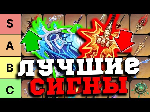 ЛУЧШИЕ и ХУДШИЕ Легендарные Оружия! Тир Лист Сигн в Геншин Импакт/Genshin Impact 5.3