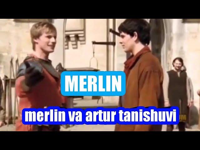 MERLIN VA ARTUR TANISHUVI  KINO 1 QISIM UZBEK TILIDA HD