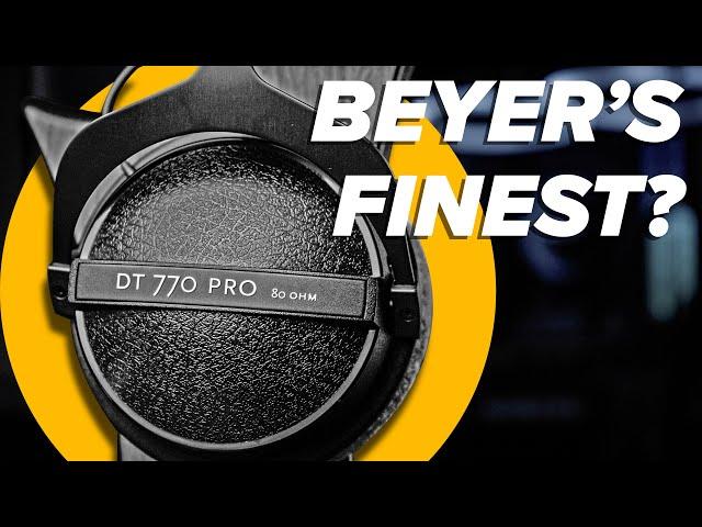 Now the GOOD ones! Beyerdynamic DT 770 headphone review