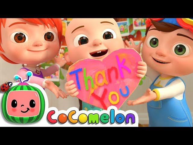 Thank You Song | CoComelon Nursery Rhymes & Kids Songs