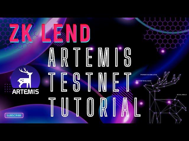 zkLend Artemis Testnet Tutorial - StarkNet Ecosystem