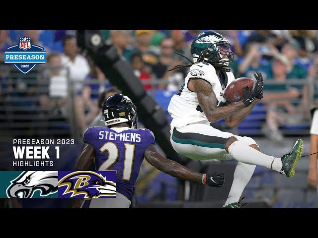 Philadelphia Eagles vs. Baltimore Ravens | 2023 Preseason Week 1 Game Highlights