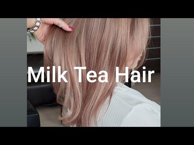 Milk Tea hair. Окрашивание милкти урок. Технолог lilafix Татьяна Кукина