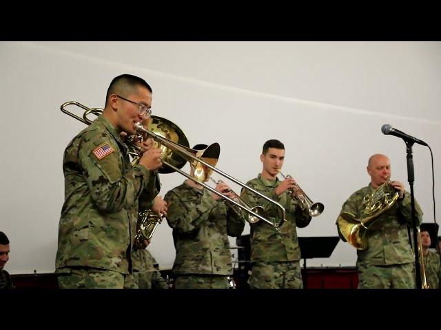 1st ID Band | Lithuanian Military Band Celebrate Lithuania’s 20th Anniversary of Invitation to NATO