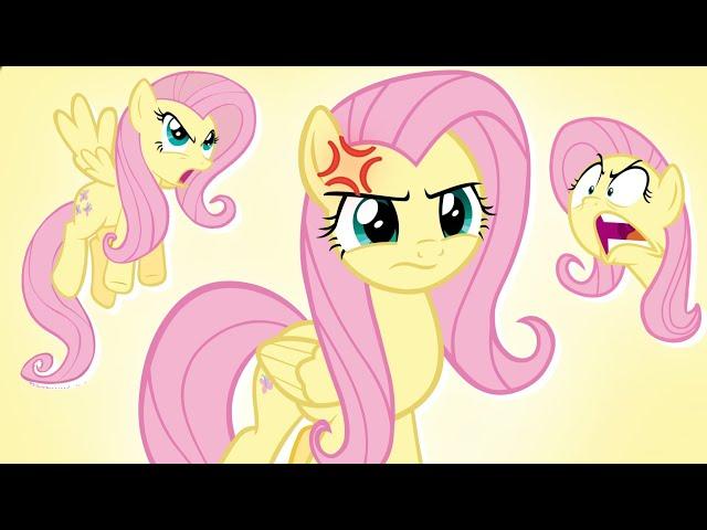 Fluttershy becoming a CONFIDENT QUEEN 