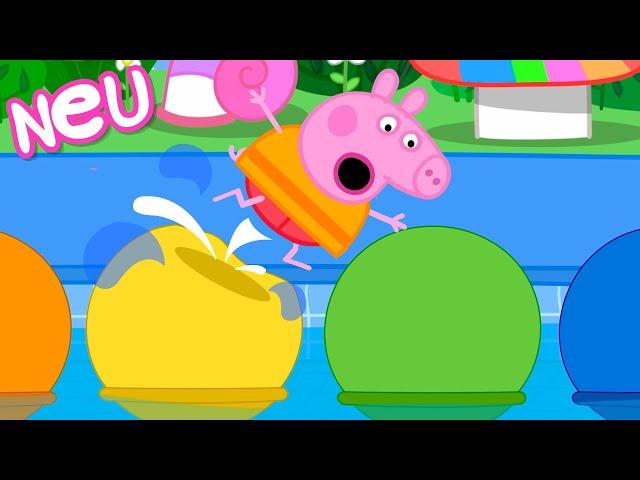 Peppa-Wutz-Geschichten | Spritzwasser-Parcours! | Videos für Kinder |