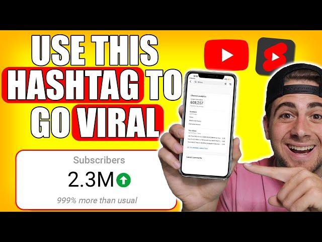 The BEST Tags & Hashtags To Use On YouTube Shorts To Go Viral FAST (not what you think)