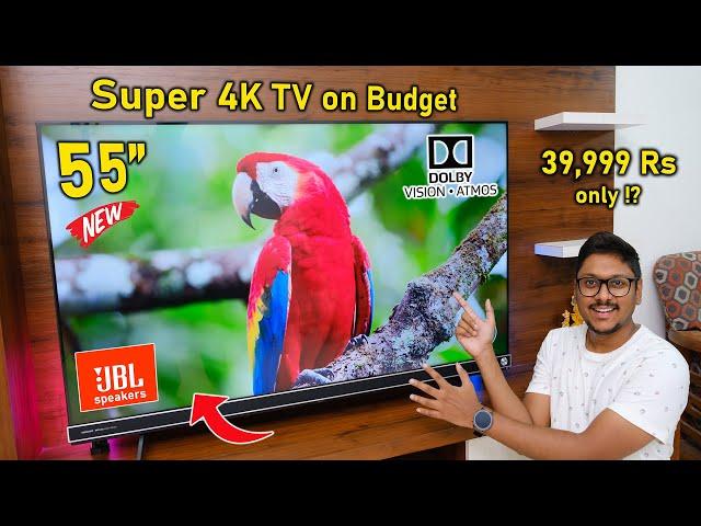 Hisense A7K 55" 4K 120Hz Google TV Unboxing... only 39,999 Rs 