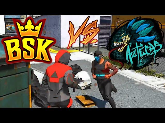 Cau Mau BSK vs Aztecas War | NoPixel | GTARP