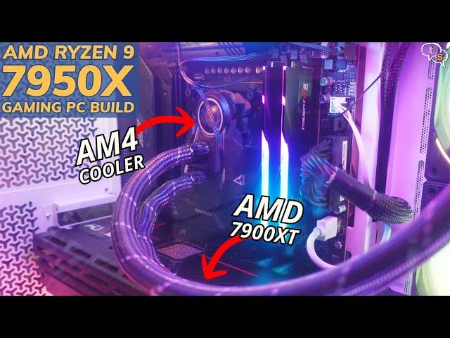 AMD Ryzen 9 7950x Gaming PC Build 16 Core Beast | Radeon 7900XT GPU