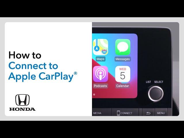 How to Connect and Use Apple CarPlay®