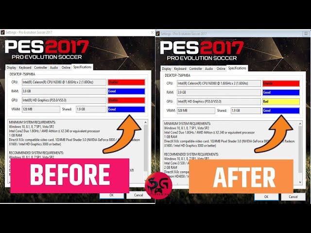 How to Fix PES 2015/2016/2017 GPU VRAM Problem | 2020