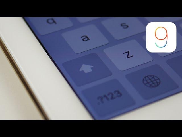 iOS 9: Keyboard Changes!