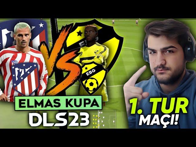 ATLETİCO MADRİD VS EBG  ELMAS KUPA 1. TUR MAÇI! KİM KAZANDI? | DLS 23