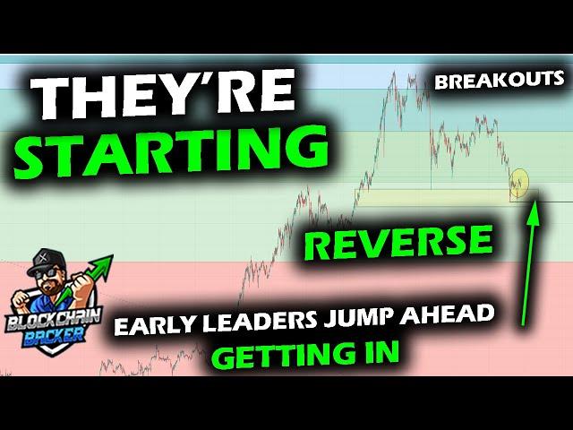 REVERSAL Starts with Leaders Jumping, Bitcoin Price Chart and Altcoin Market BOUNCE, Entries Made