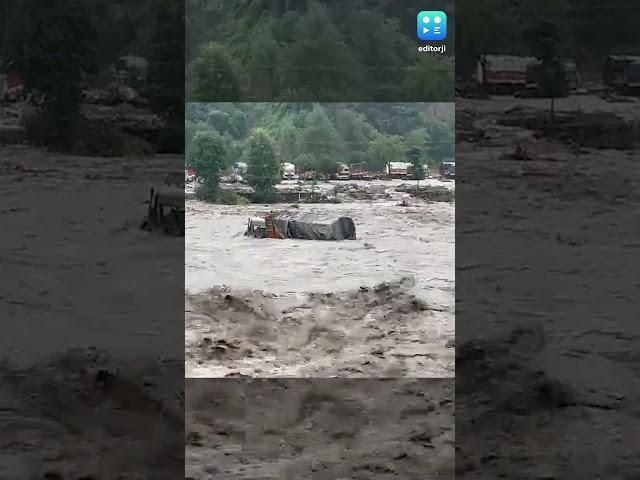 Viral Flash Flood Videos Capture Destruction In Himachal Pradesh