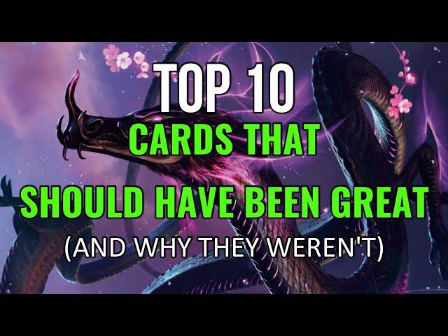 Top 10 Rotating Cards That Should Have Been Great (and why they weren't) | Mtg