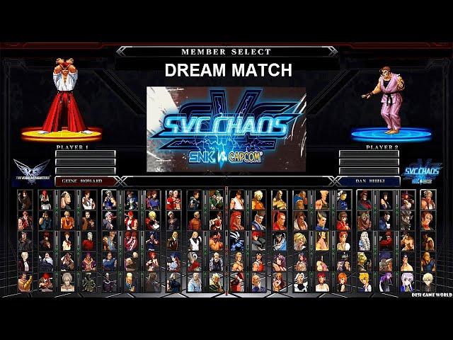 SNK vs. Capcom: SVC Chaos Ultra Edition M.U.G.E.N - 2024