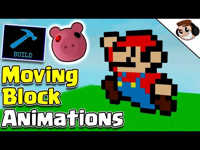 How to Build: ANIMATED BLOCKS (Piggy Build Mode)