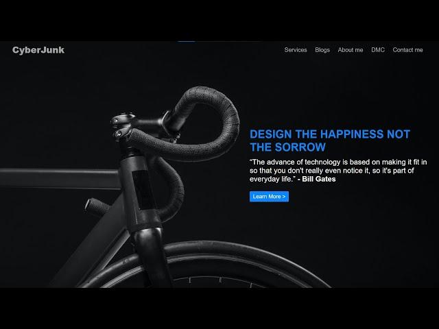 Create a fully responsive sticky Nav-Bar on HTML, CSS and JavaScript