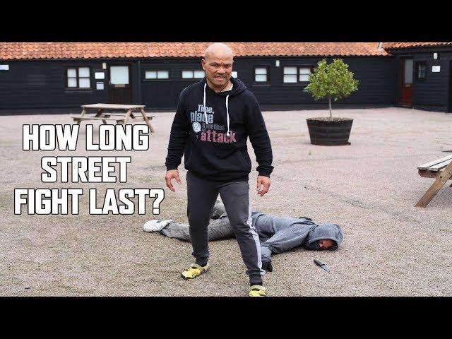 How long does the average street fight last?