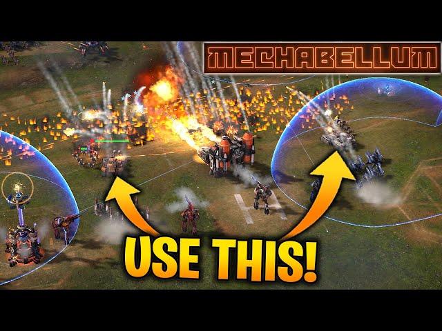 This Sabertooth Tech WINS GAMES! - High MMR Cast - Mechabellum Gameplay Guide