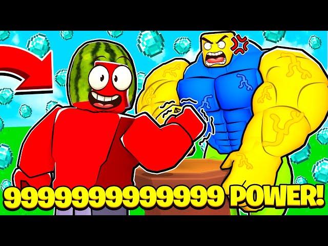 Becoming the STRONGEST in Arm Wrestle Simulator Roblox