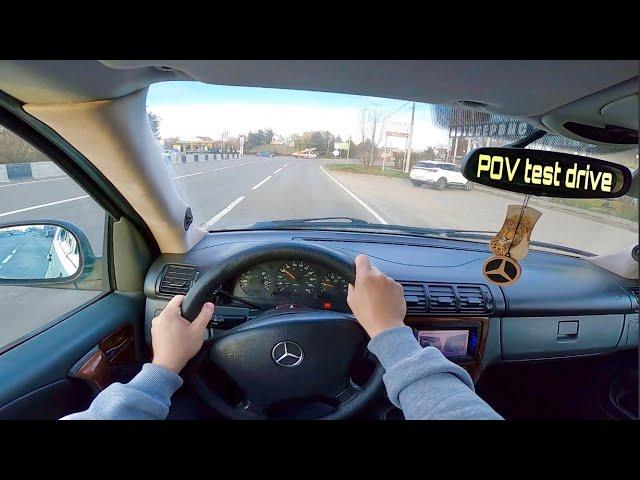 2000 Mercedes ML 430 W163 (272hp) POV test drive