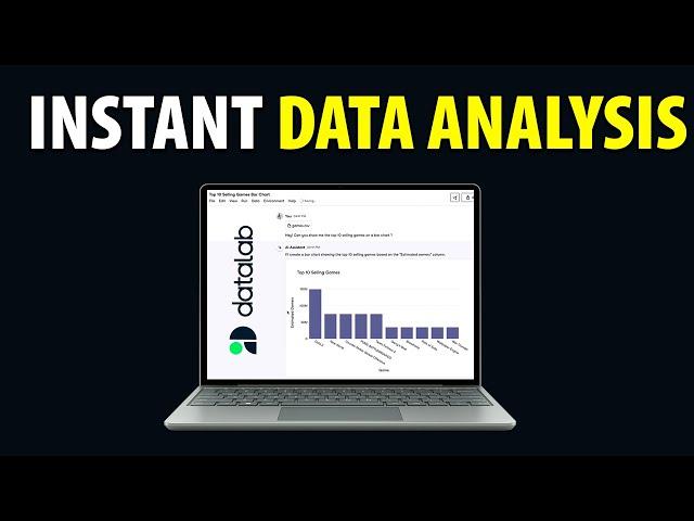 Data Analysis JUST Became TOO EASY!! (Datalab Review)