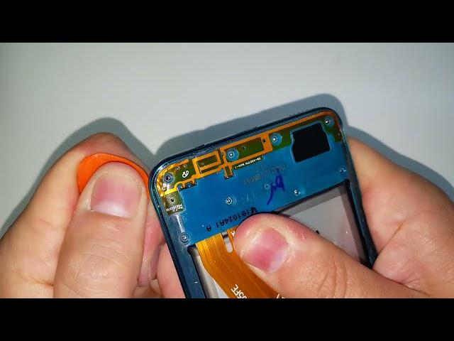 Samsung A30s SM-A307 disassembly LCD replacement