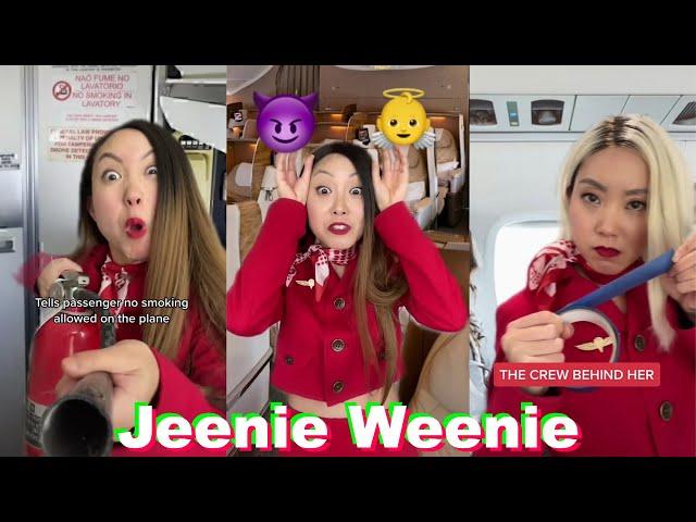 Funny Jeenie Weenie TikTok Compilation 2021 | Jeenie Weenie Cabin Crew Flight Stories TikToks