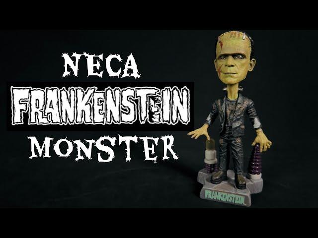 NECA: 1931 Frankenstein's Monster Boris Karloff Universal Monsters Bobble Head Knocker Statue Review
