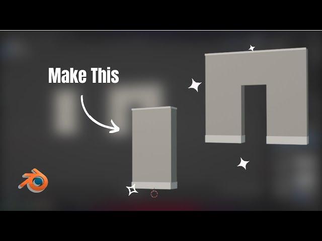 Speed Modeling Modular Wall in Blender for Unity