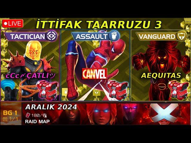  İTTİFAK TAARRUZU 3.SEZON FT. AEQUITAS AND cCc〆ÇATLIツ | ARALIK 2024, DISCORD GERİ GELSİN - MCOC