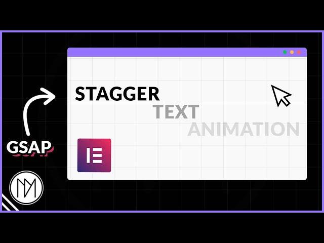 [Detailed Version] Stagger Text Animation in Elementor using GSAP - Tutorial 2024