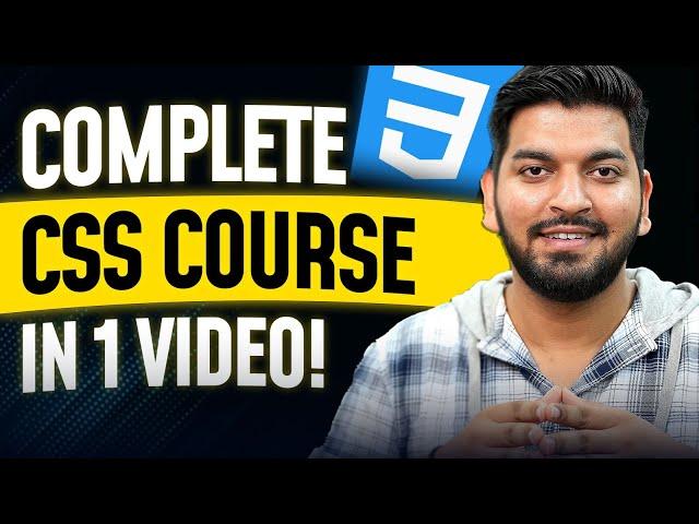 CSS Tutorial For Beginners In Hindi 2024  