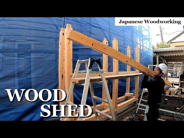 Japanese Woodworking - Woodshed: How to Build it