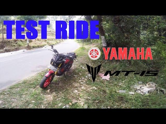 Yamaha MT-15 Test Ride