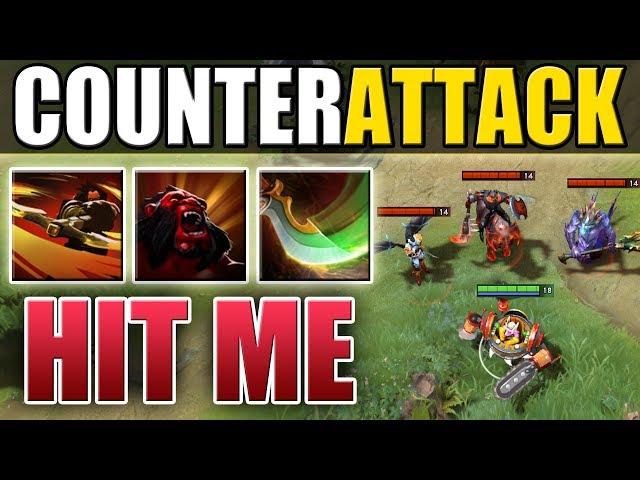 AoE Counterattack Master [Counter Helix + Moment of Courage] Dota 2 Ability Draft