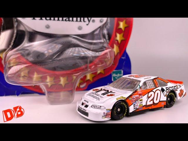 1999 TONY STEWART HOME DEPOT HABITAT FOR HUMANITY PONTIAC DIECASTBUFFET NASCAR DIECAST REVIEW 1/64