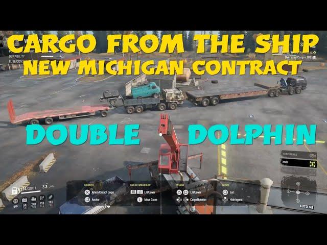 SnowRunner Cargo From The Ship New Michigan Contract With Double Dolphins