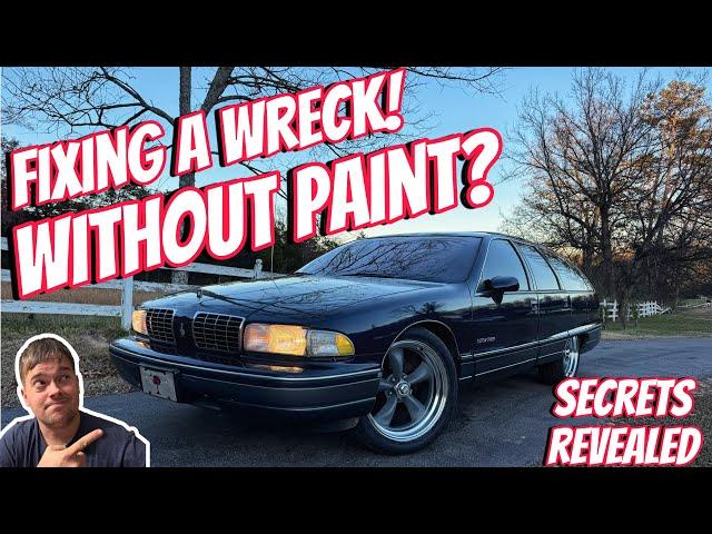 Wrecked Station Wagon Complete Transformation!