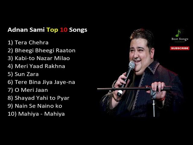 Top 10 Best Adnan sami Hit songs | Adnan Sami Album Songs |