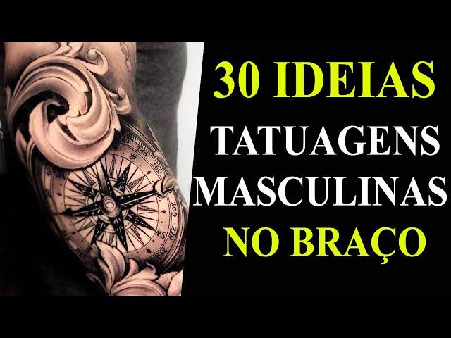 30 Ideias de TATUAGEM NO BRAÇO MASCULINO - TATUAGENS MASCULINAS NO BRAÇO Incríveis Para Escolher