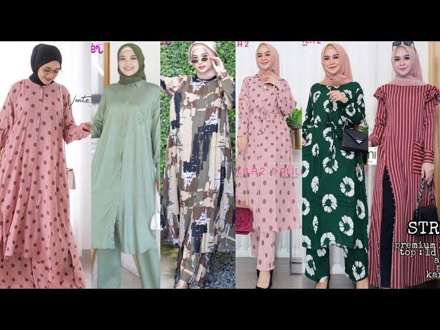 BAJU SETELAN WANITA TERBARU 2021 DENGAN MODEL SETELAN ONE SET KOMPLIT HARGANYA