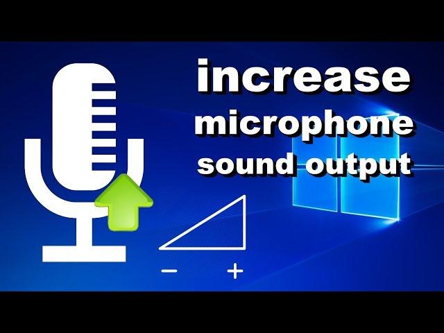 How to Fix Low Microphone Volume - make your mic louder in Windows 10/11 (2024 Working)